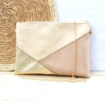 clutch beige