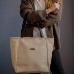 handtasche beige