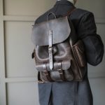 leder rucksack herren