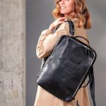 rucksack damen leder