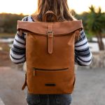 rucksack damen leder