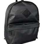 schwarzer rucksack