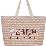 strandtasche mit reißverschluss