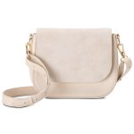 umhängetasche beige