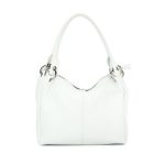 weiße handtasche