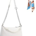 weiße handtasche