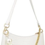 weiße handtasche
